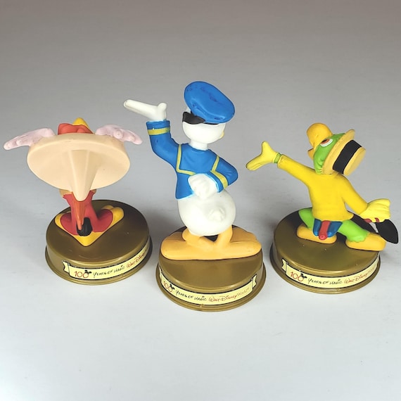 Three Caballeros Figurines Jose Carioca Panchito Pistoles Donald