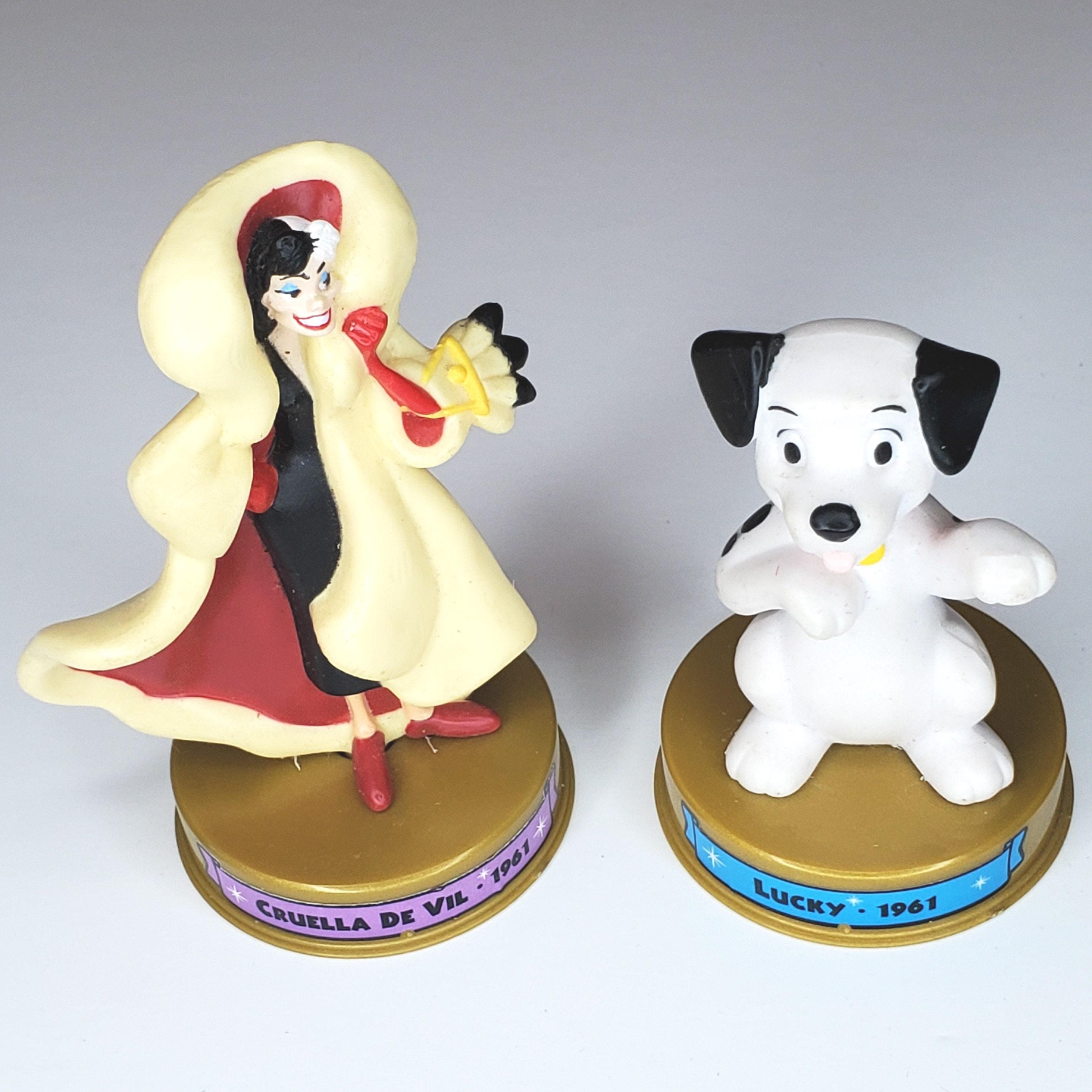 101 Dalmatians Figurines Cruella De Ville Lucky Disney 100 Years