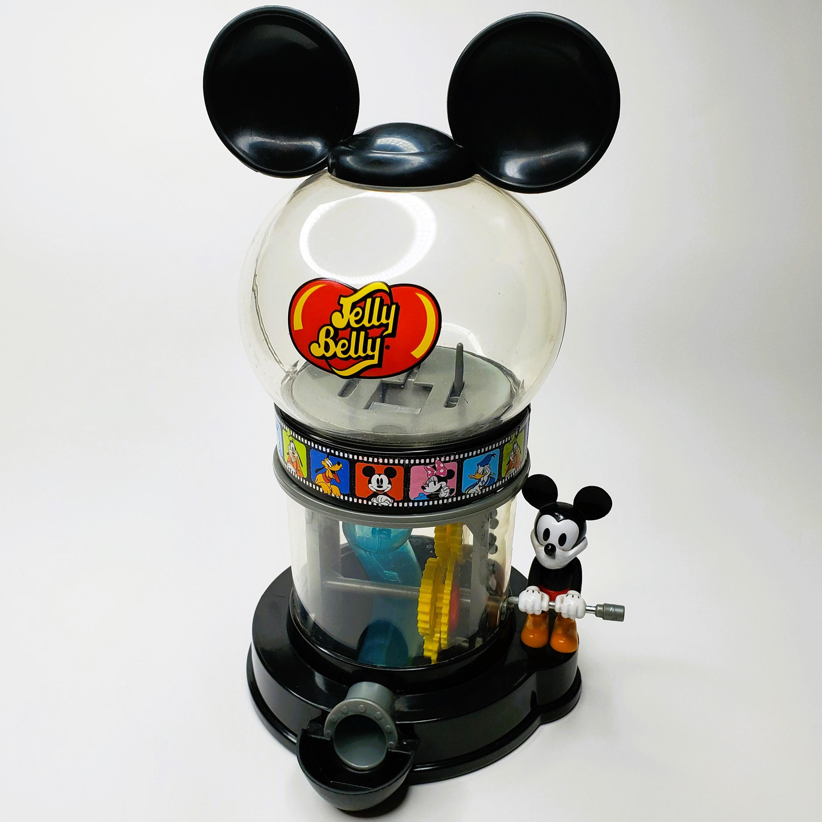 Mickey Mouse Jelly Belly Dispenser Disney Mechanical Gumball