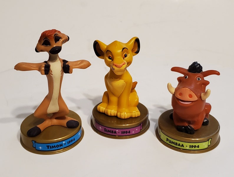 The Lion King Figurines Disney's 100 Years of Magic Etsy