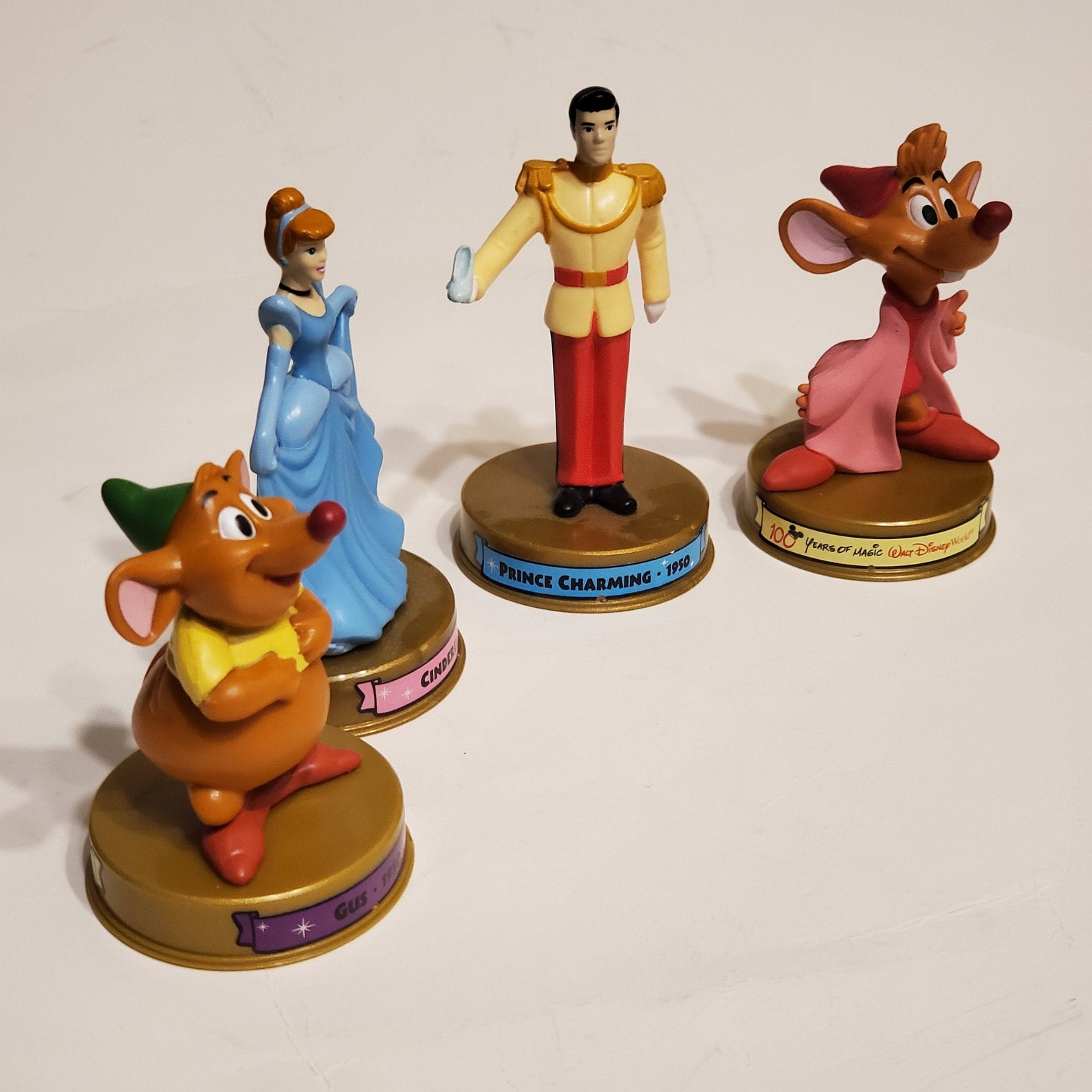 Cinderella Figurines Disney's 100 Years of Magic Etsy
