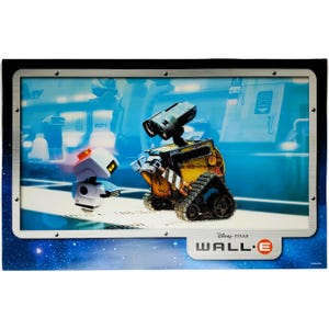 WALL-E M-O Lithograph Pixar Authentic Disney Store Exclusive Print 11x17 Axiom Microbe Obliterator