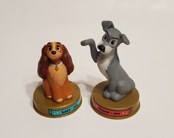DISNEY LADY AND THE TRAMP TRUSTY CAKE TOPPER FIGURE TOY DOG NEW