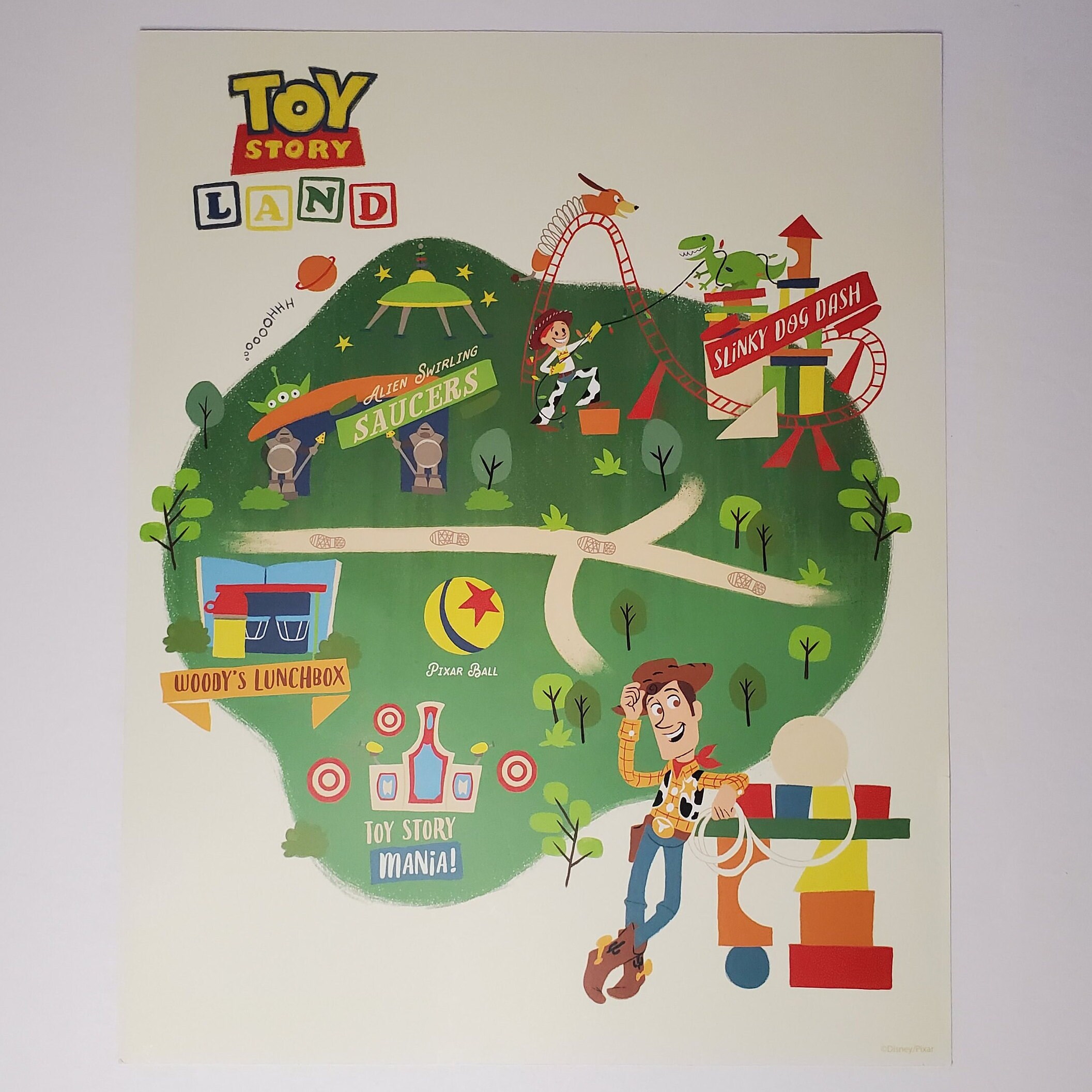 toy-story-land-poster-disney-attraction-poster-slinky-dog-dash-poster