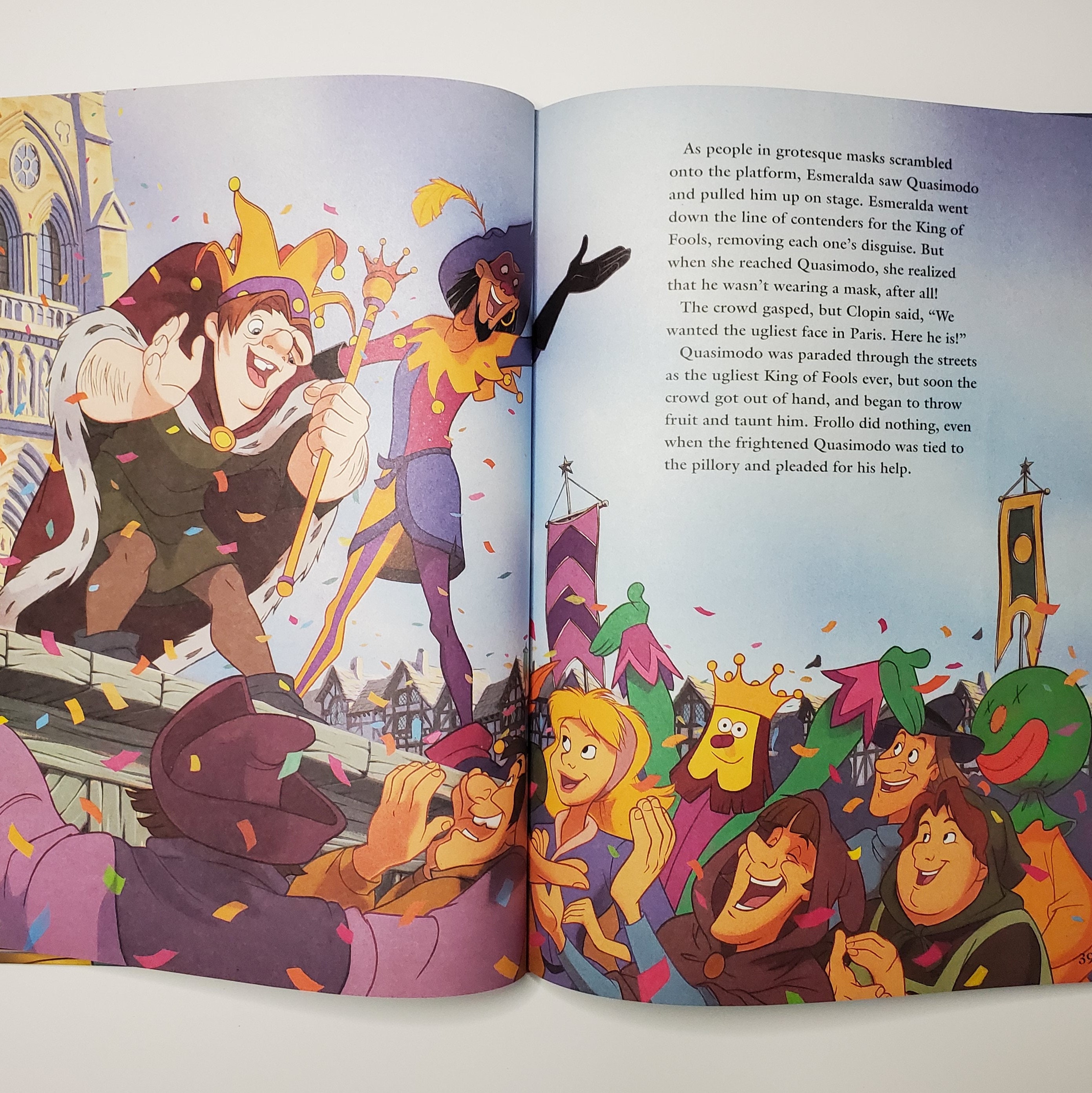 El jorobado de Notre Dame Libro ilustrado grande Serie