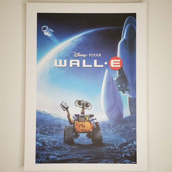 WALL-E Movie Poster Authentic Disney Pixar Poster Art 11.5