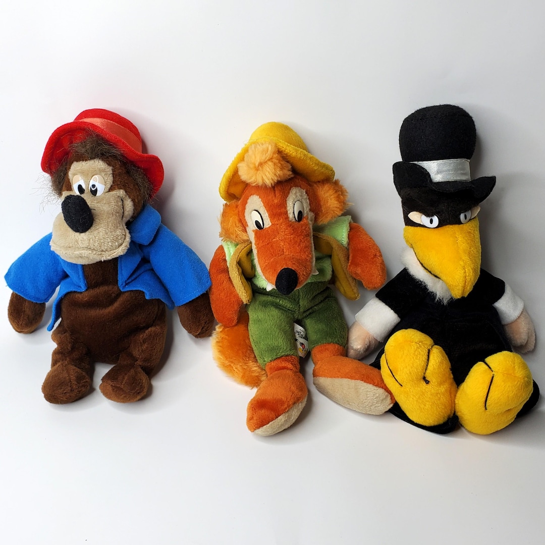 Brer Bear Fox Vulture Bean Bag Plush Song of the South Splash Mountain ...