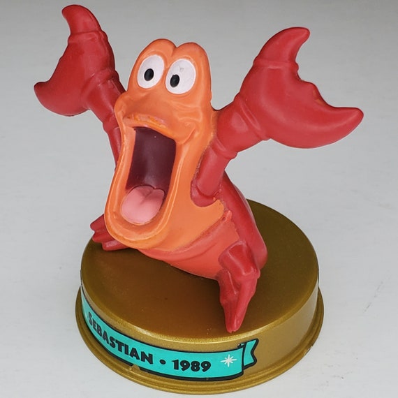 Little Mermaid Figurines Ariel Sebastian Flounder Disney S Etsy 日本