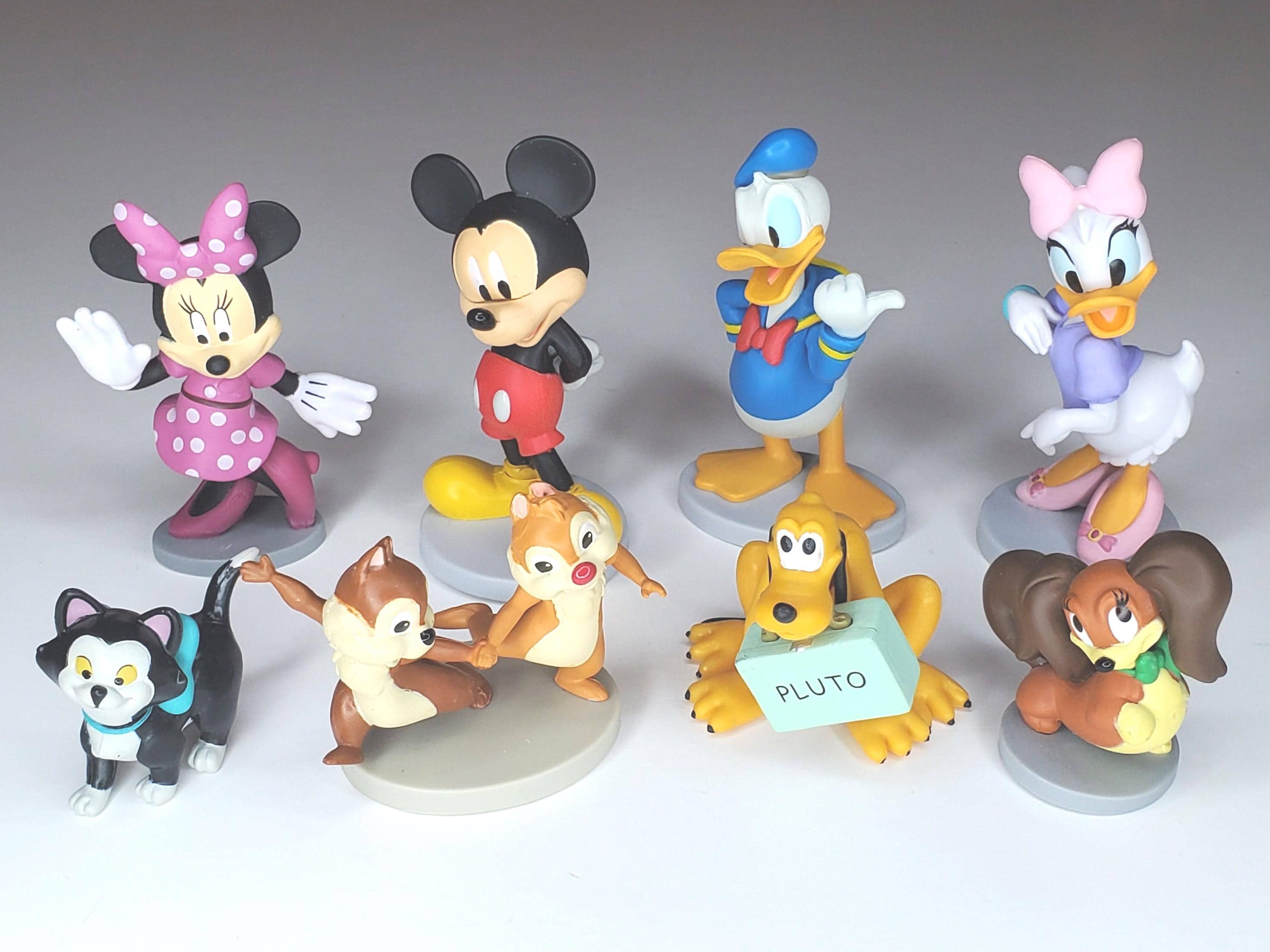 Disney Animator's Deluxe Figures Mickey Mouse Donald Duck Minnie