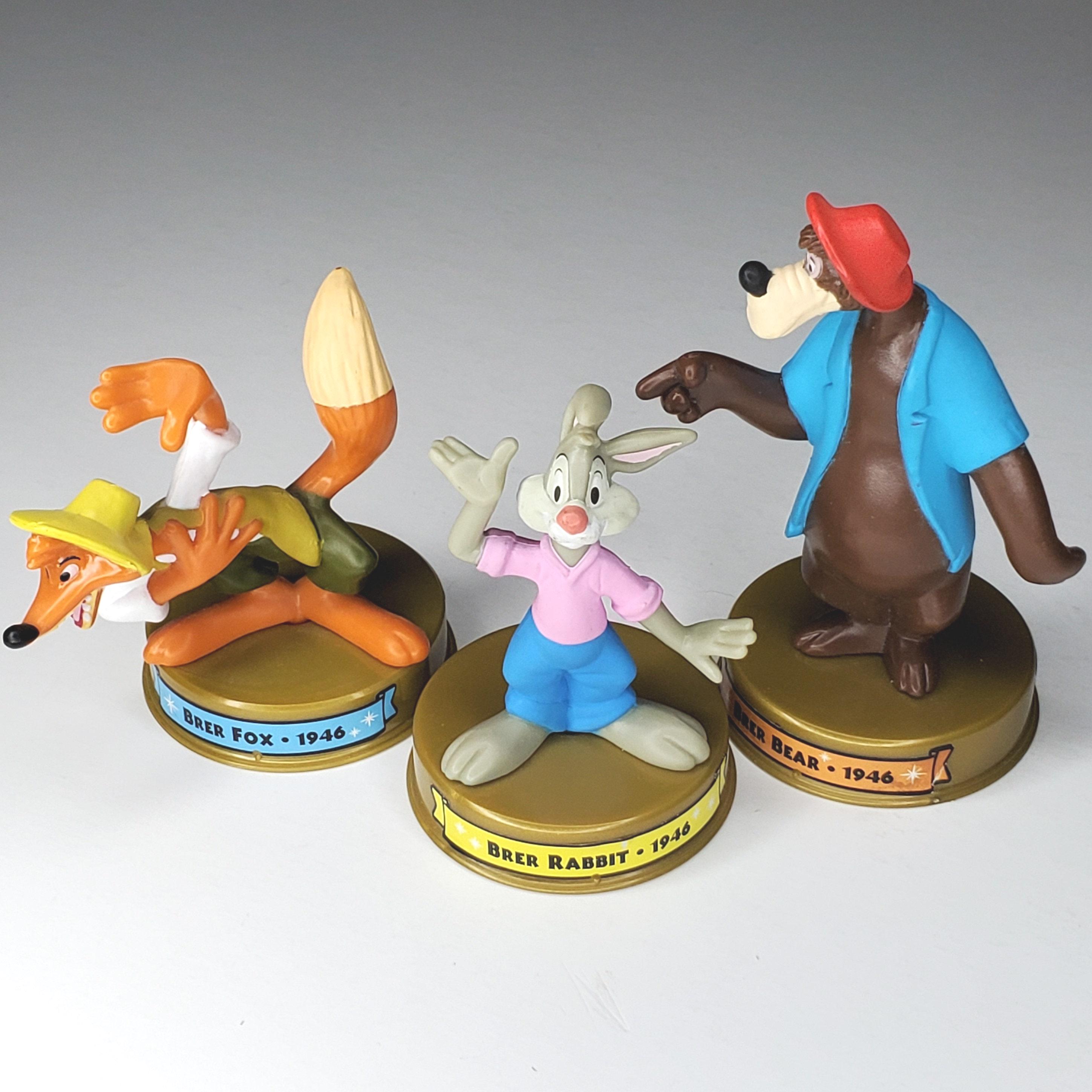 Brer Rabbit Fox Bear Figures Disney 100 Years of Magic Splash