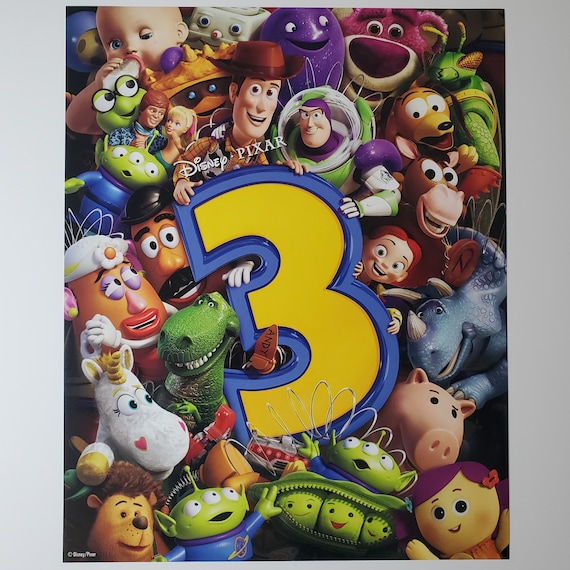 Toy Story Lithograph Authentic Pixar Disney Mini One Sheet Movie