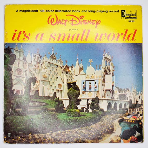 It's a Small World Record Storybook Disney Disneyland