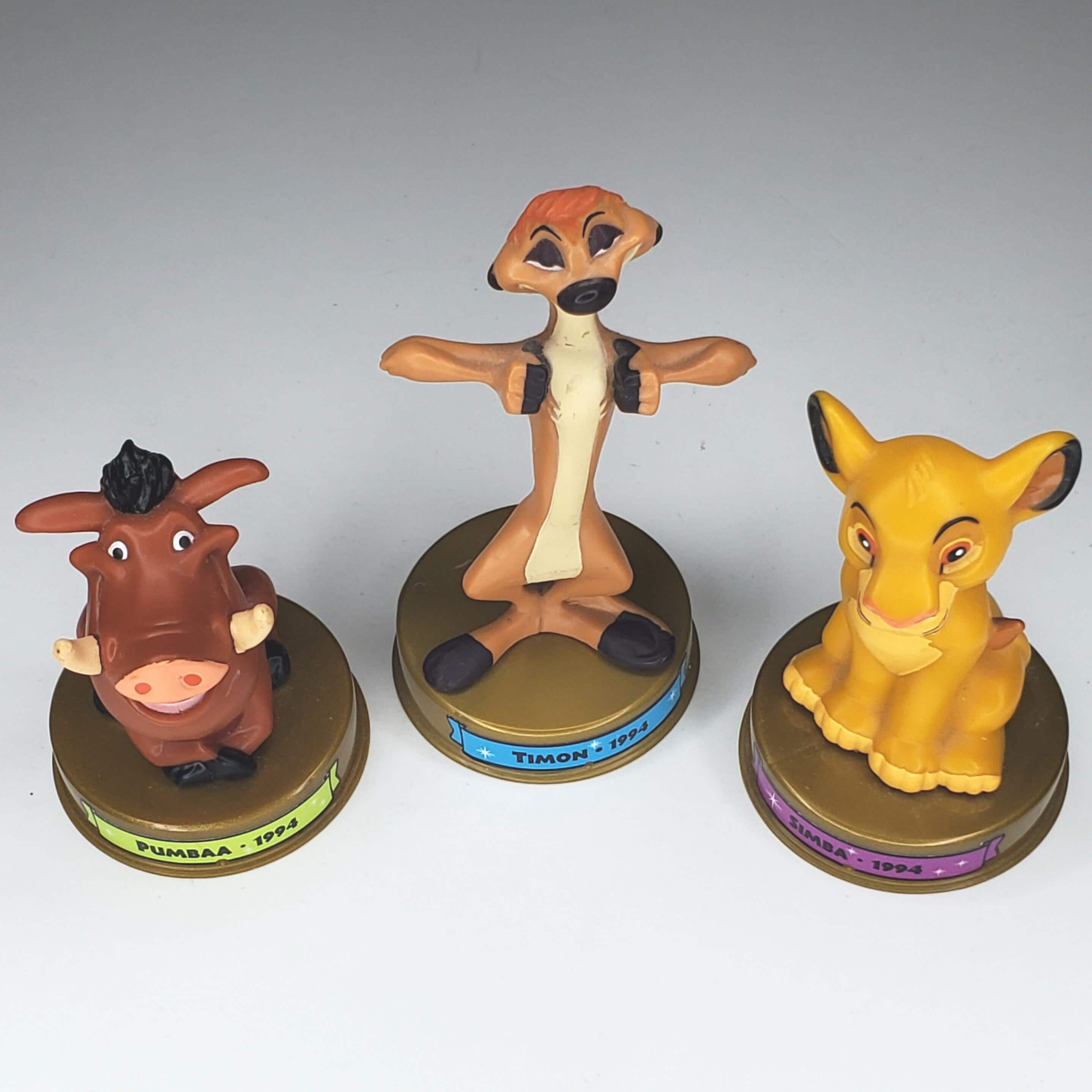 Disney Parks Lion King Light-Up Mickey Ears Timon, Pumba & Simba Rare Collector Simba Timon Pumbaa Lion King Figurines Disney main image 2