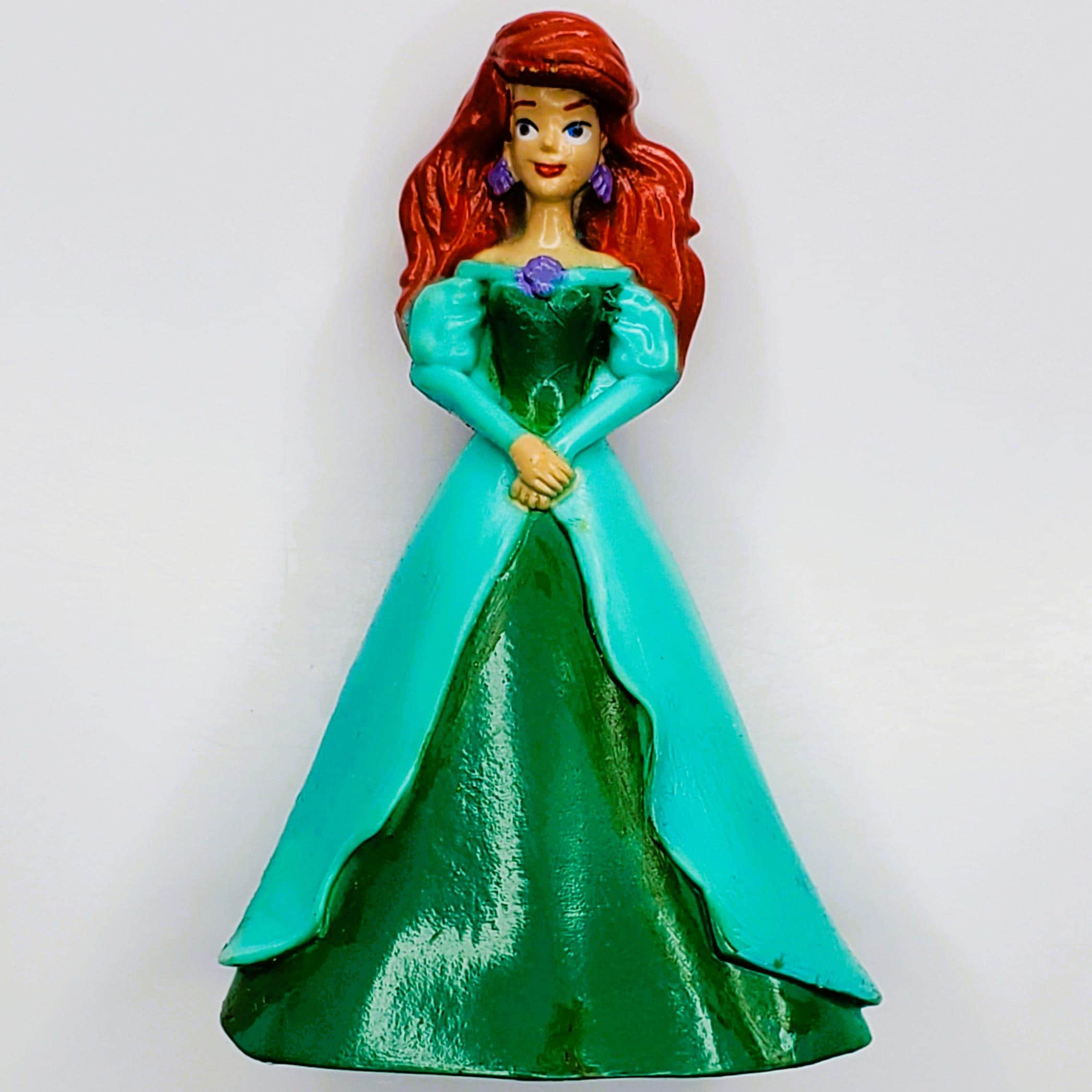 disney princess figures with removable dresses Disney Princess Polly Pocket Doll Figures Rubber Dresses Toys Dress Up Clothes
