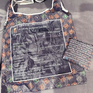 A Critically Acclaimed FFXIV Foldable Reusable Tote Bag