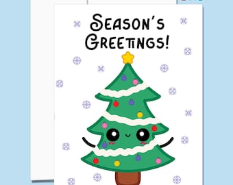 Tarjeta de felicitación de temporada