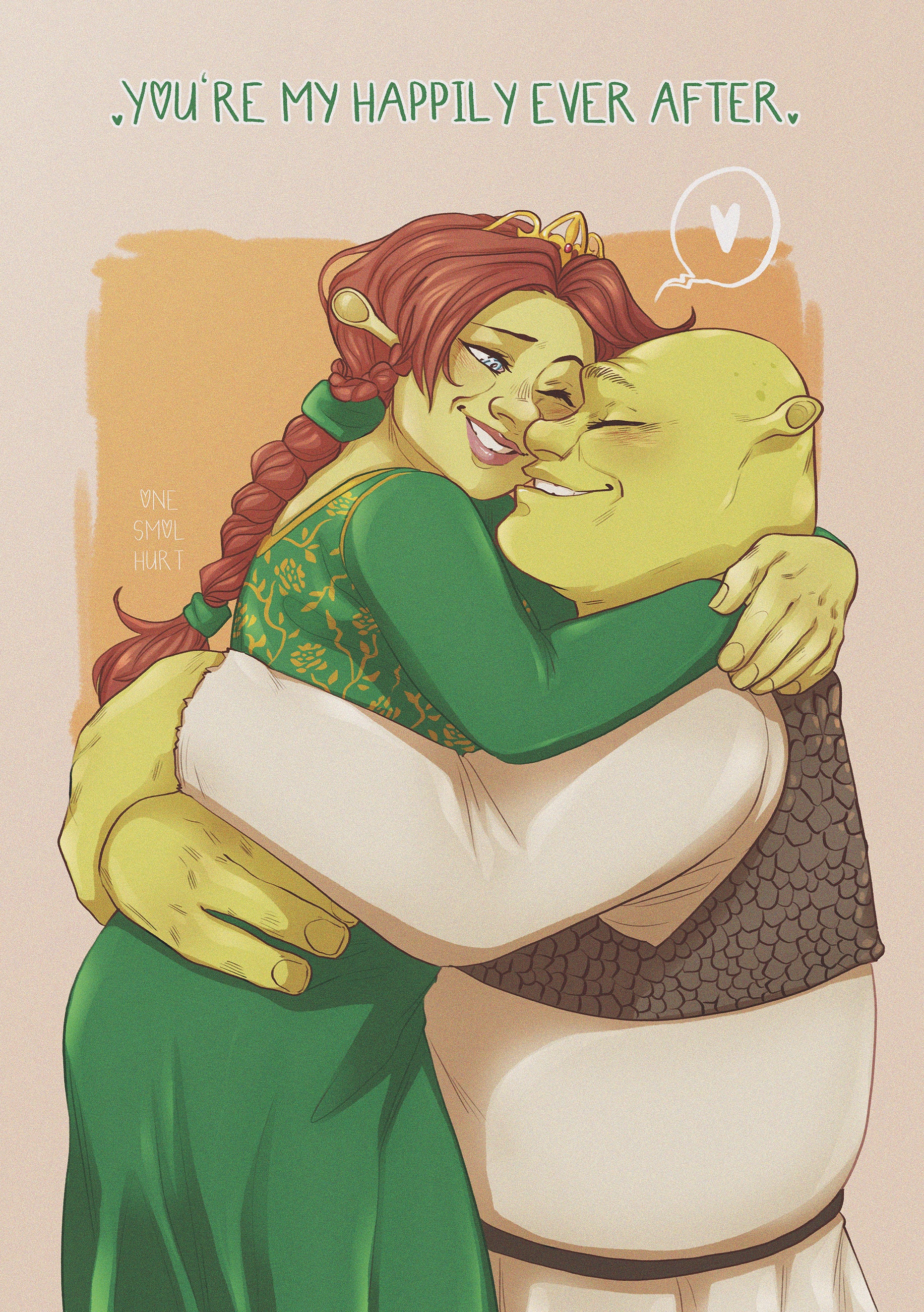 Shrek And Fiona's Love Story