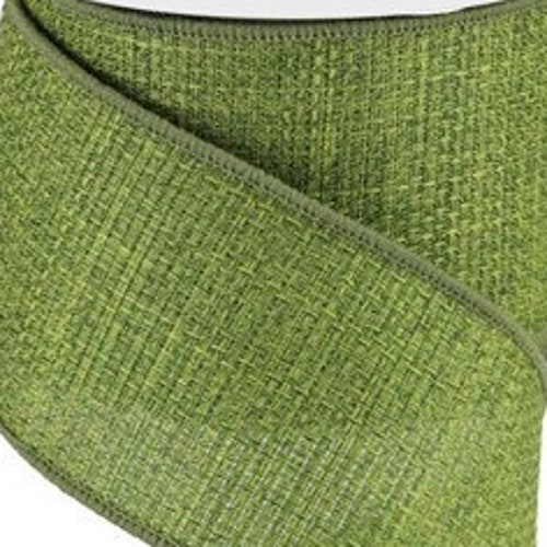 thumbnail image 2 of Cross Royal Burlap Ribbon 2.5x10 Yards - Mocha Wired Edge Decor 2 of 14