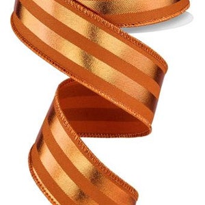 50 METERS Roll - Gold Ribbon with White Letters 3/4 