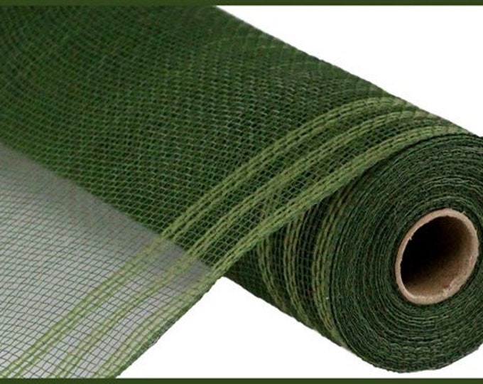 Moss Green Faux Jute Mesh 10.5 X 10 Yards RY832449 Etsy