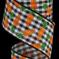 Easter Carrots Wired Ribbon By the Roll 2.5" x 10 Yards RGA1591X6