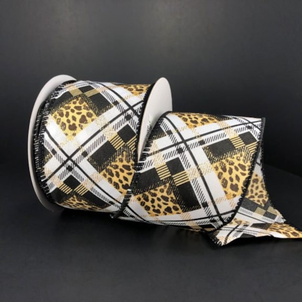 Cheetah Ribbon - Etsy