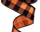 Velvet Plaid Wired Ribbon By the Roll 1.5 quot x 10 Yards RGC181620