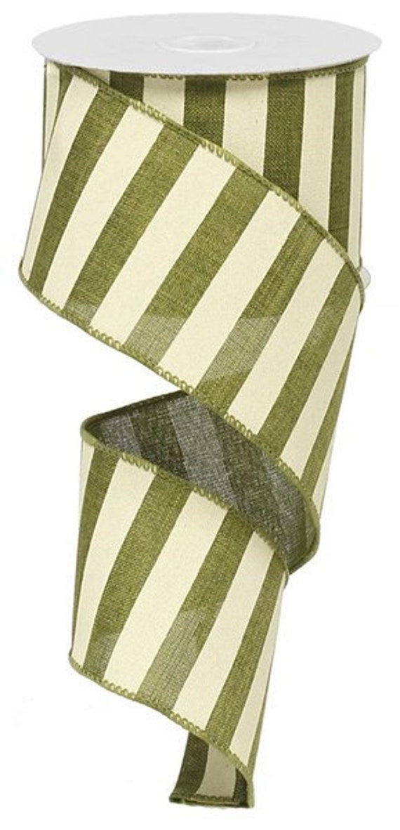 Double Stripe Cotton Ribbon - 1.5 Online Ribbon - May Arts Ribbon