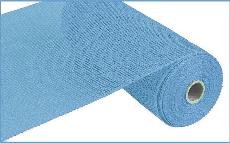 Blue Poly Burlap Mesh 10 x 10 YARD ROLL RP810003 | Etsy