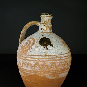 31 Ancient antique terracotta clay pottery, Old wine clay pitcher jug, Ukrainian pottery, Wabi sabi clay, Vintage Ukrainian ceramic pottery
