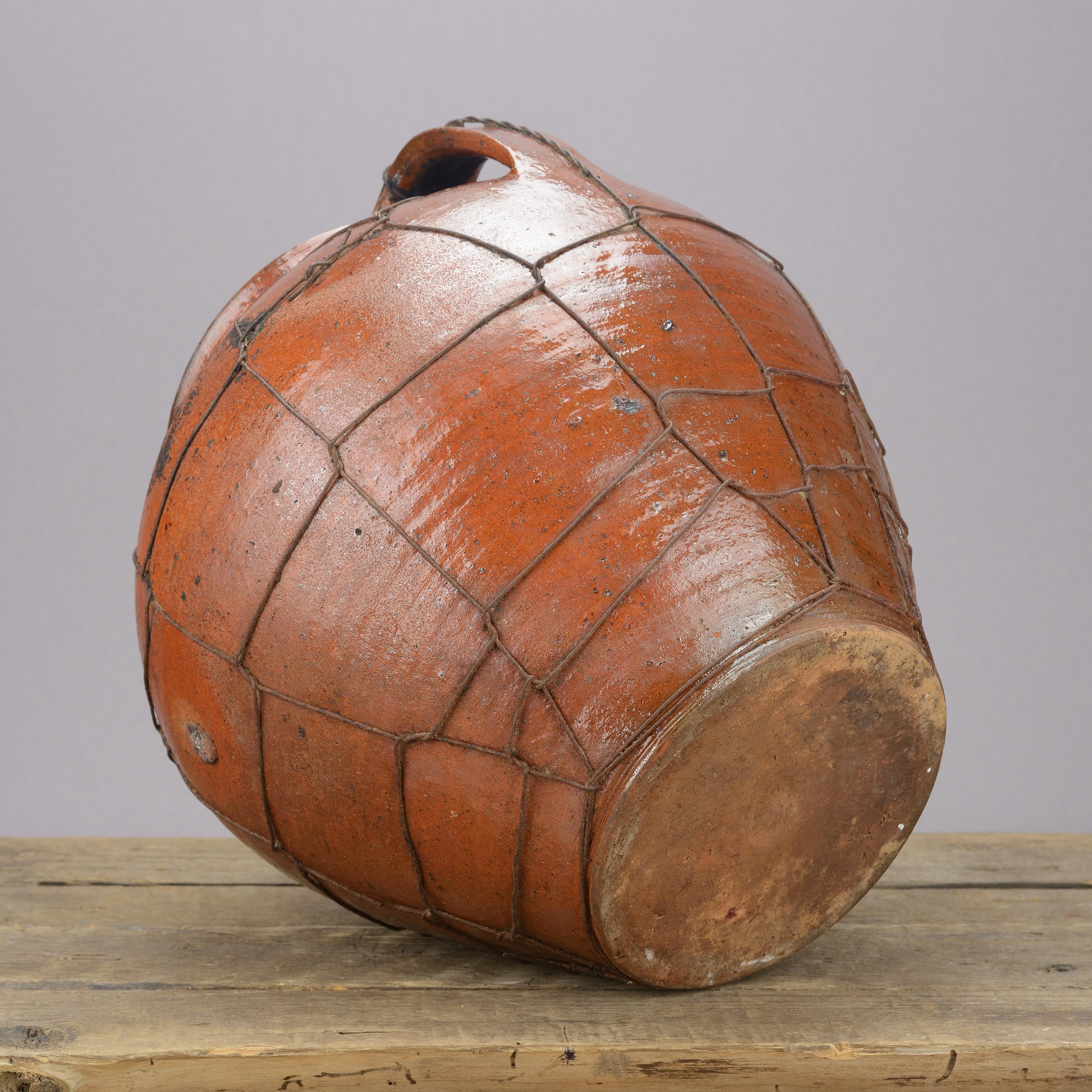 706 アンティーク風テラコッタポット、粘土ポットの侘び寂びの花瓶