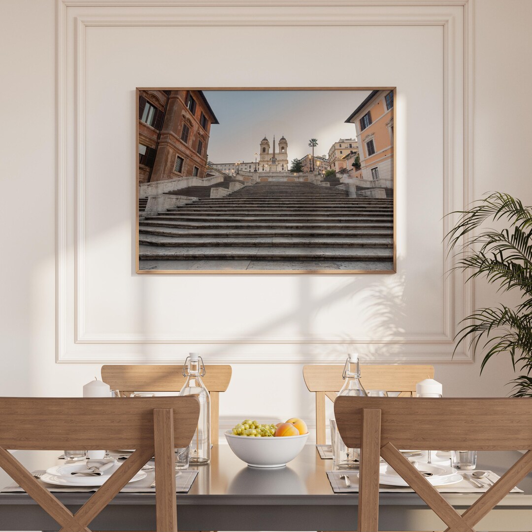 Spanish Steps Sticker Rome Spanish Steps Rome Print, Spanish Steps Poster, Rome Italy Print, Rome ...