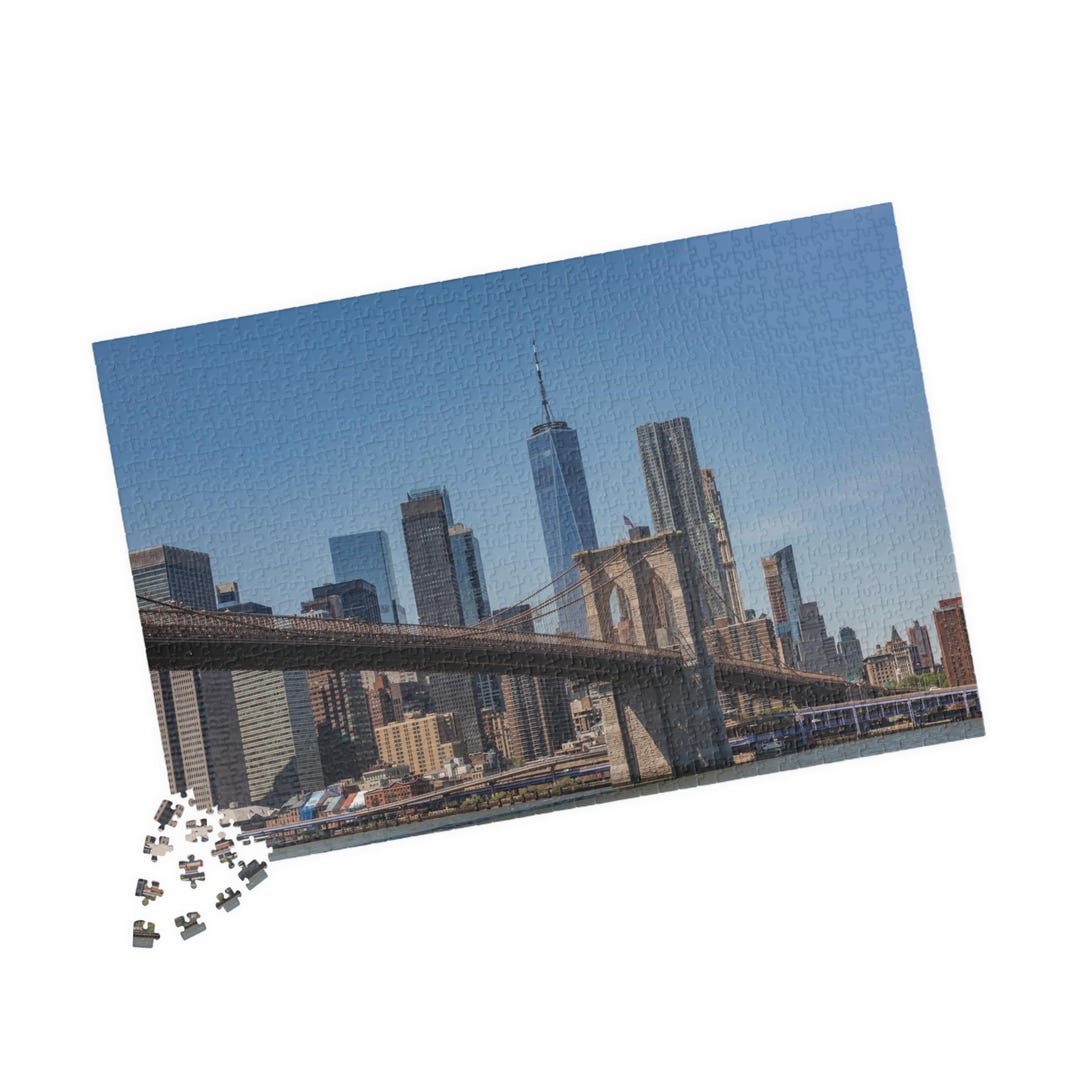 New York City Puzzle, New York City Skyline Puzzle, NYC Jigsaw Puzzle ...