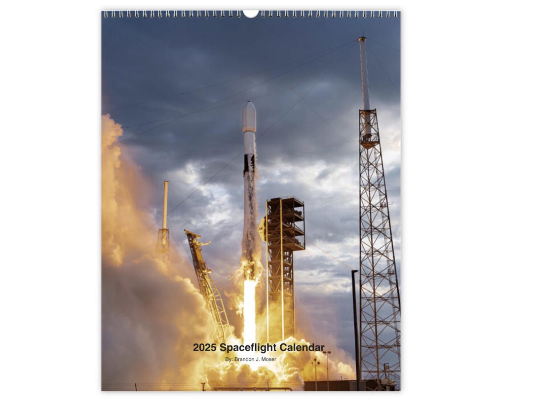 2025 Rocket Launch Calendar, 2025 Wall Calendar, SpaceX Rocket Calendar