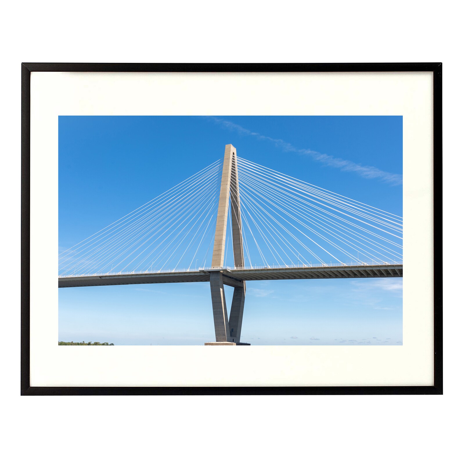 Ravenel Bridge Trafficsetting - 1cw59tj
