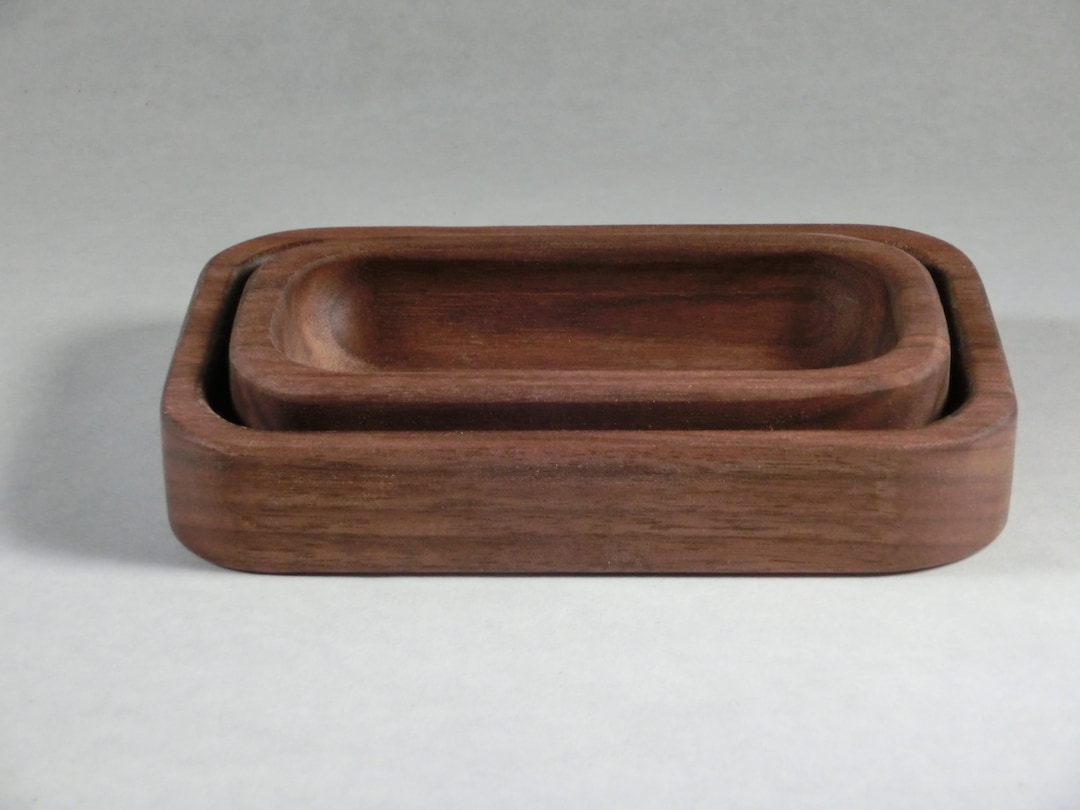 Handmade Wooden Nesting Bowls Etsy