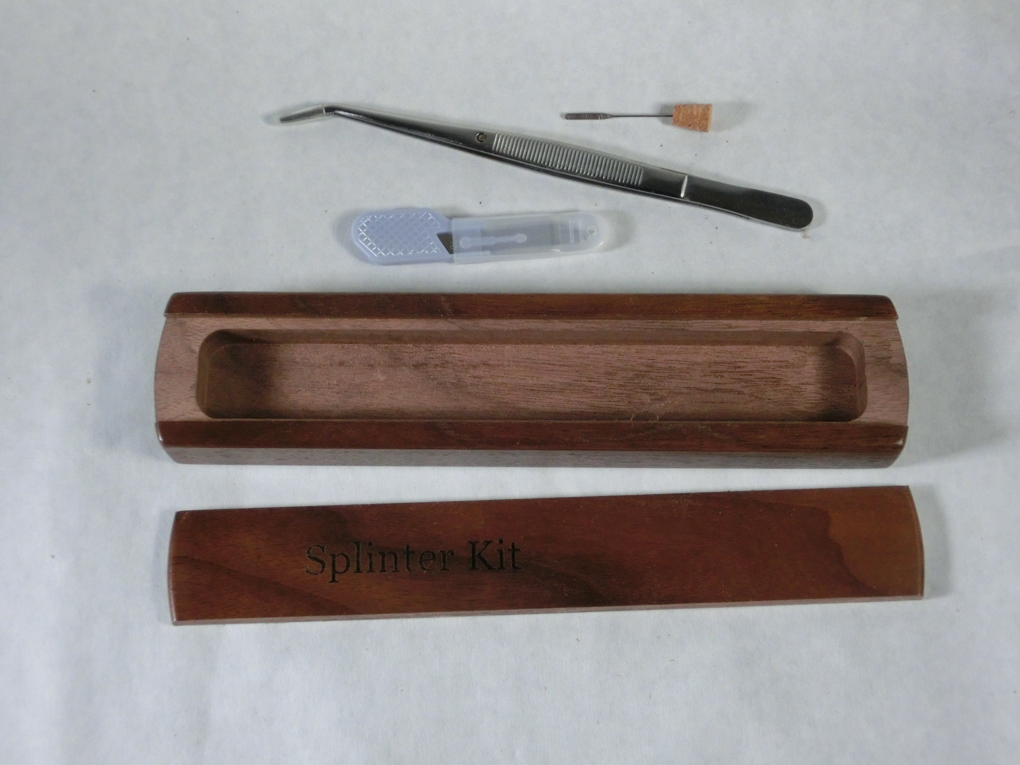 Spilinter Kit Handmade Wooden Splinter Removal Kit - Etsy