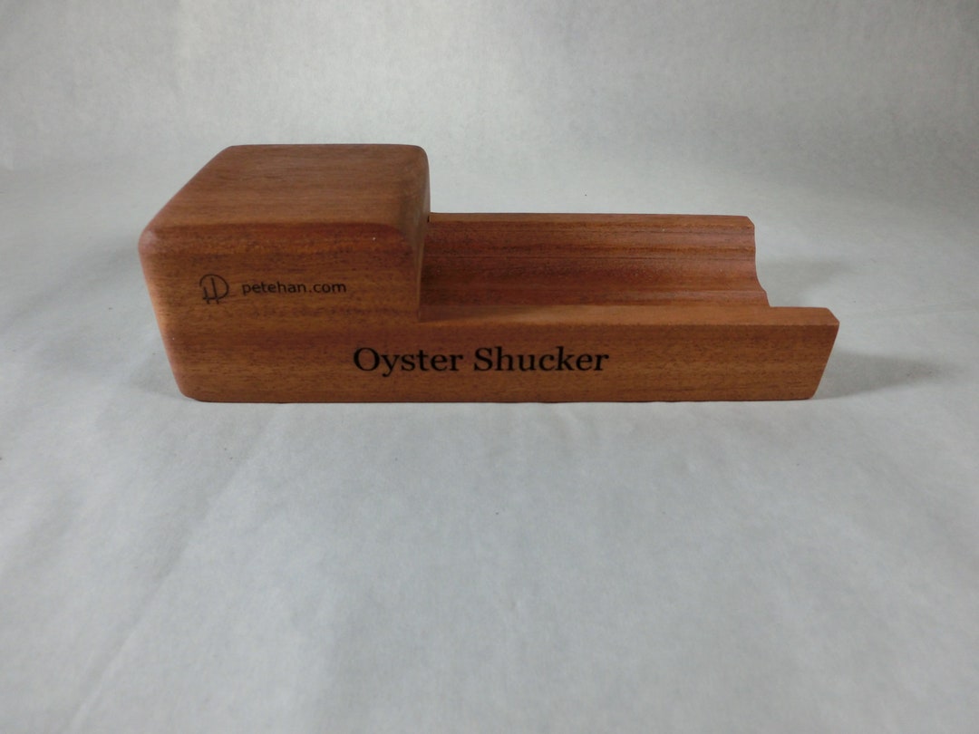 Handmade Wooden Oyster Shucker - Etsy