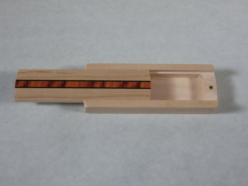 Inlaid Maple Box With Dovetailed Sliding Lid and Magnetic Catch - Etsy