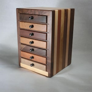 Mini Drawer Stack  Jewelry Box Organizer Handmade