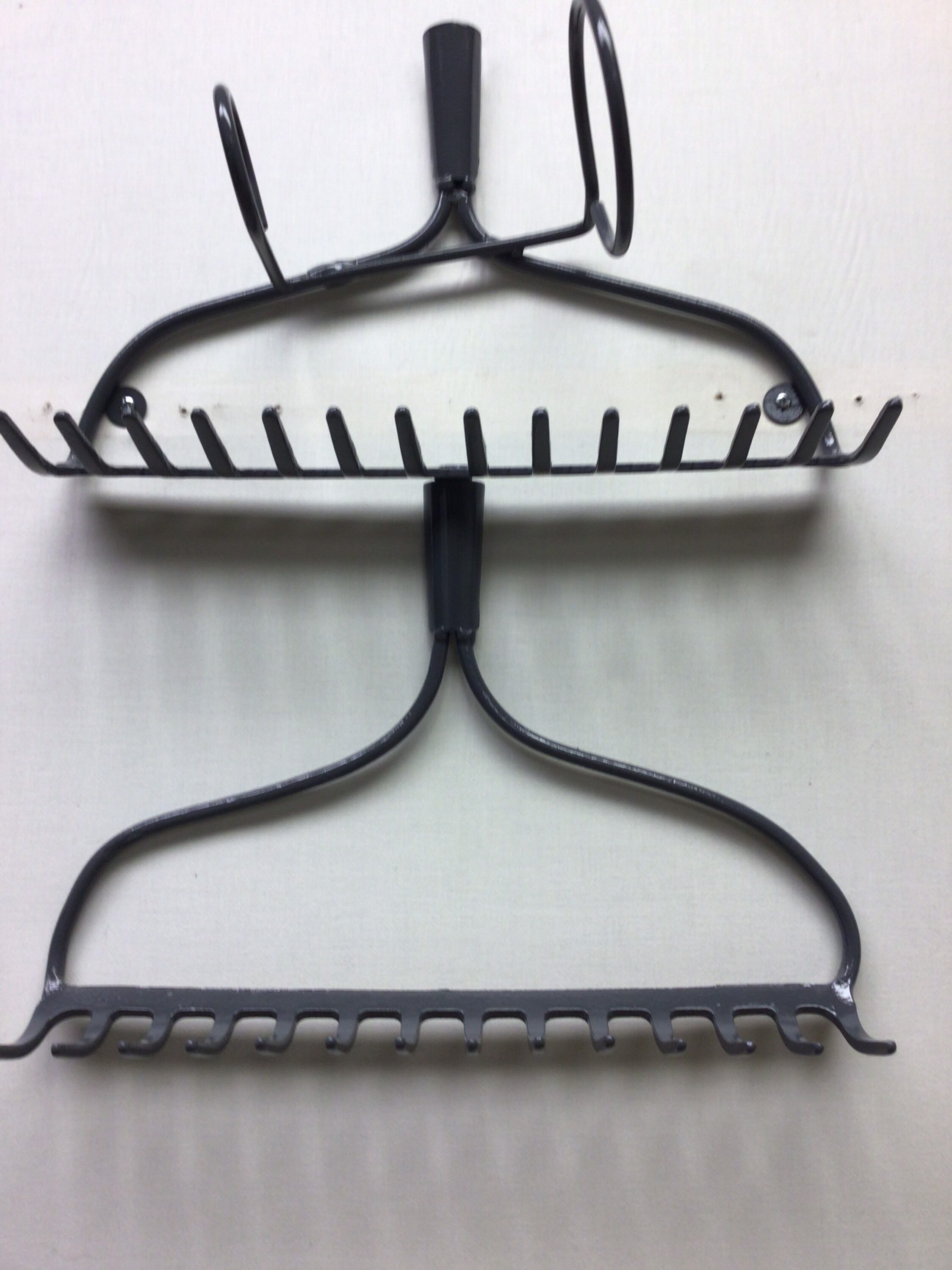 Garden Rake Wine Glass Rack Etsy