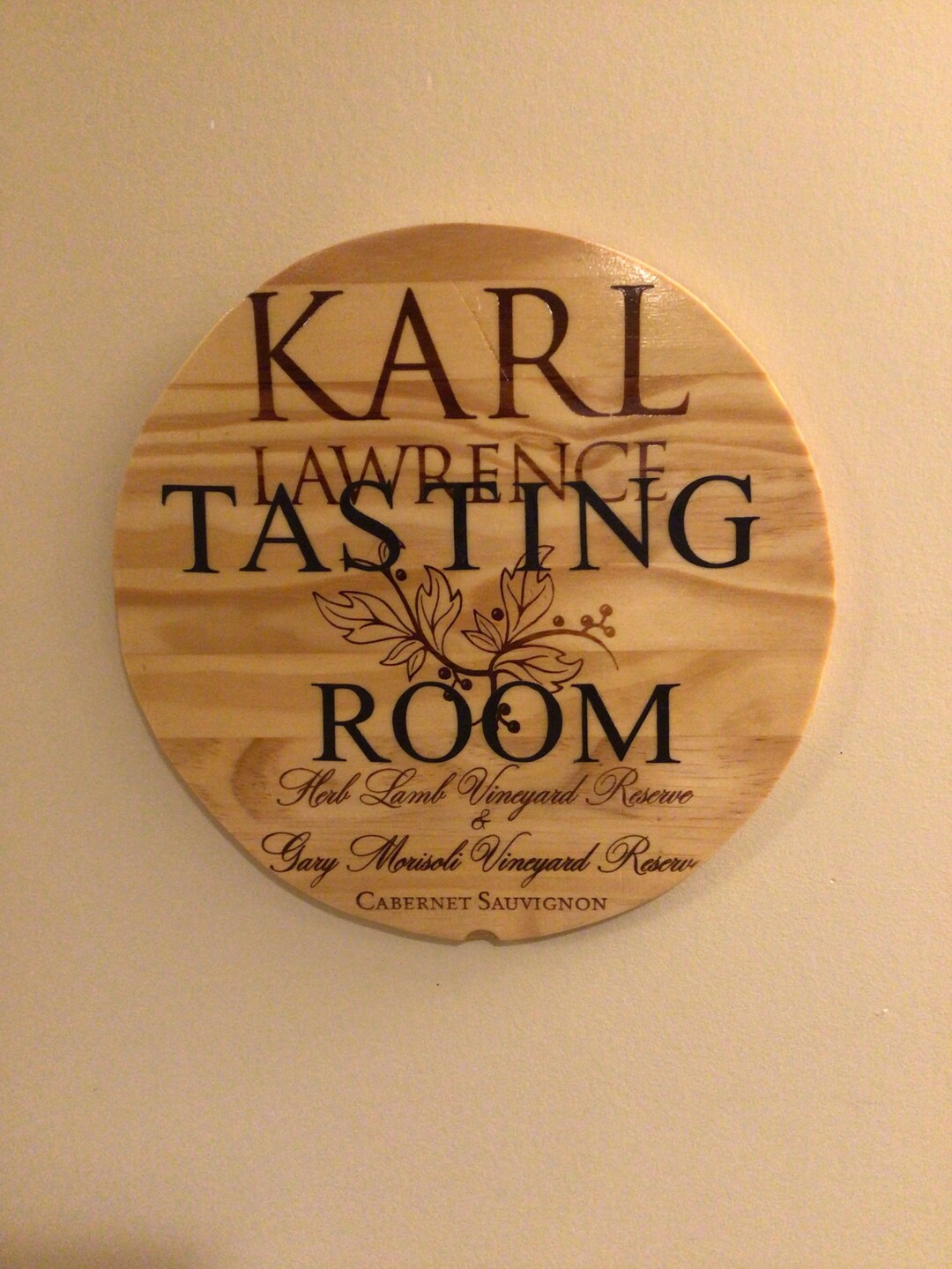 Wine Crate Wall Decor Sign Etsy