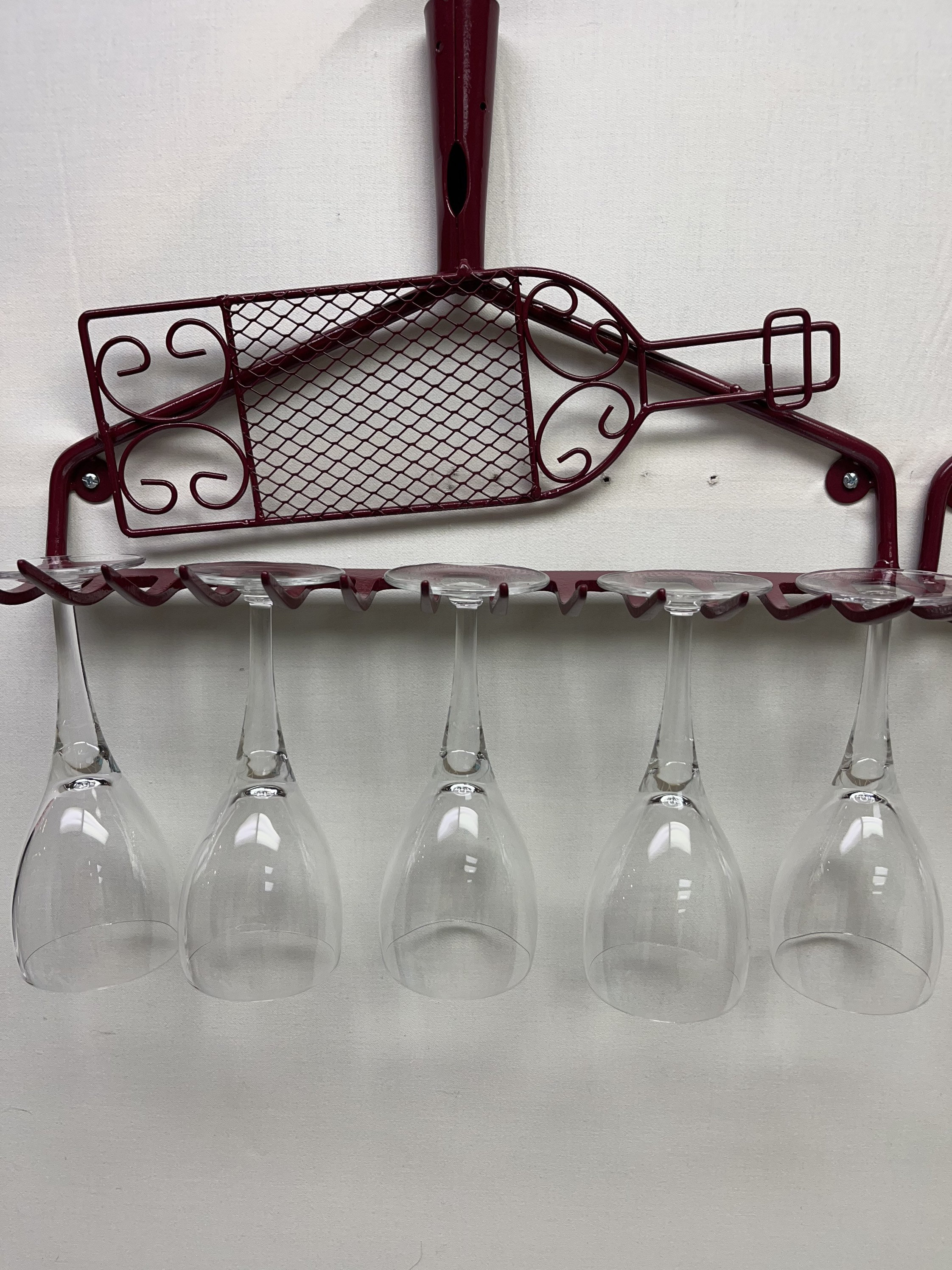 Winery Rake Garden Rake Wine Glass Rack - Etsy