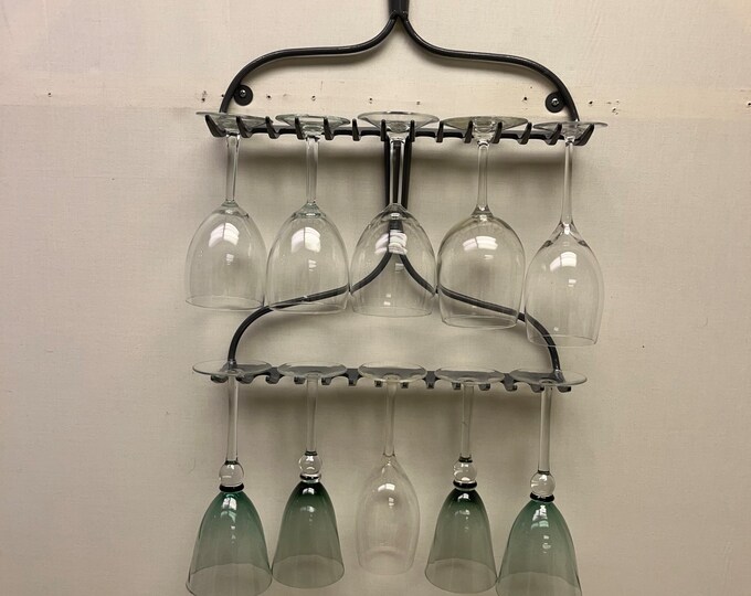 Winery Rake Garden Rake Wine Glass Rack - Etsy