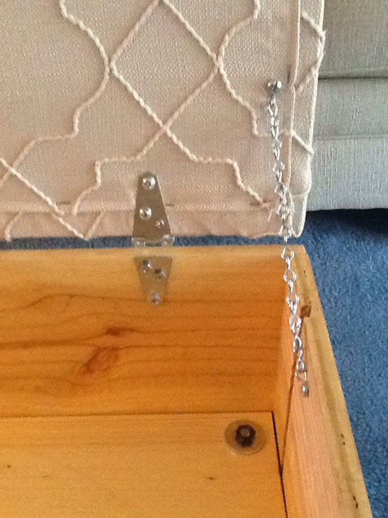 Wine Crate Ottoman Etsy