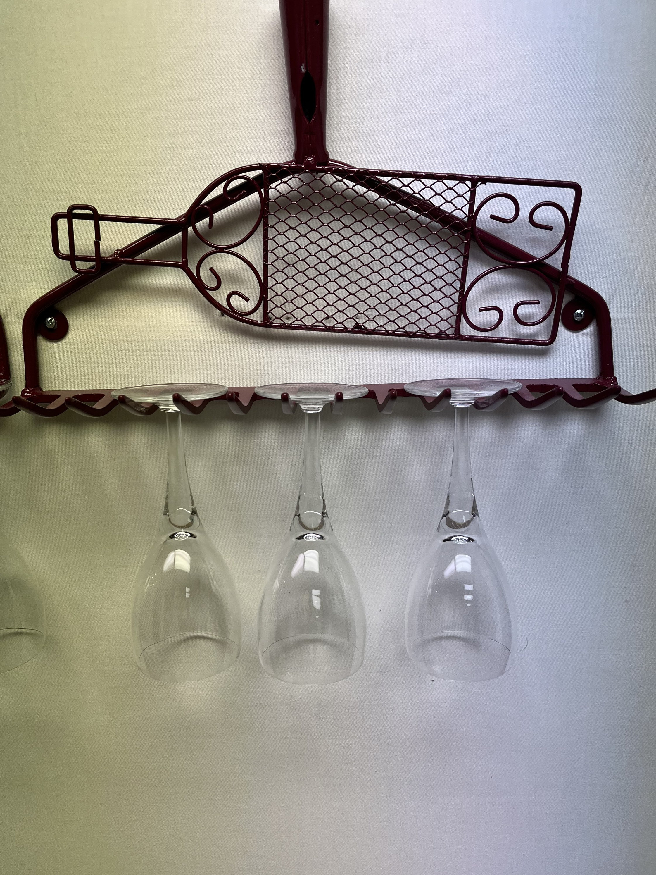 Winery Rake Garden Rake Wine Glass Rack - Etsy