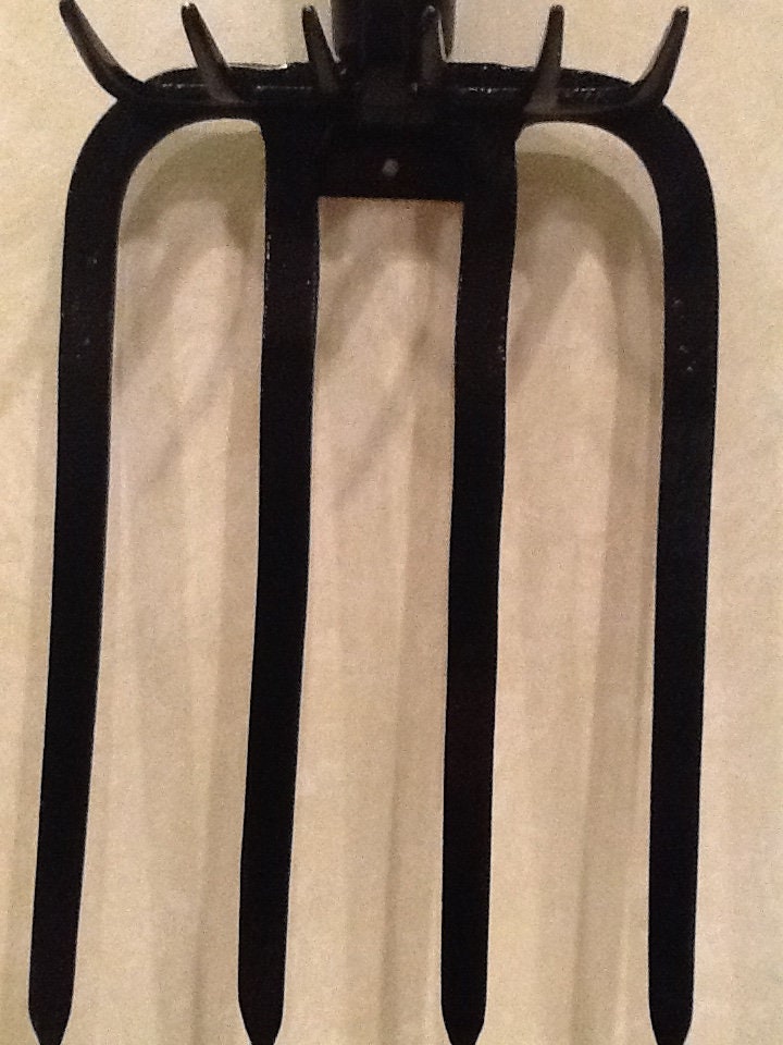 Garden Rake Wine Bottle and Glass Rack Etsy