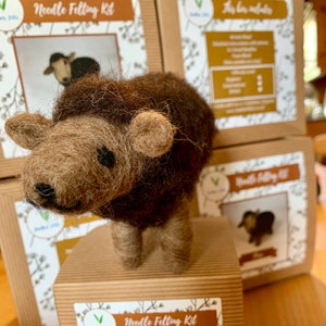 Brown Sheep - Needle Felting Kit