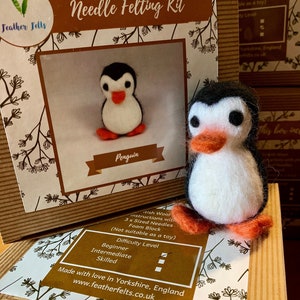 Penguin - Needle Felting Kit