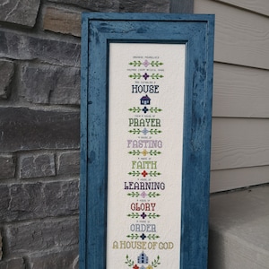 House of God - Digital Cross Stitch Pattern
